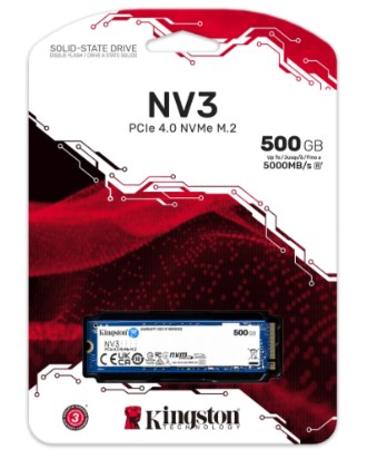 Disco Solido M.2 500Gb Kingston Nv3 PCIE