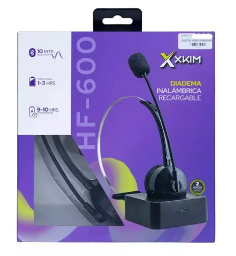 Diadema Inalambrica Recargable X-KIM
