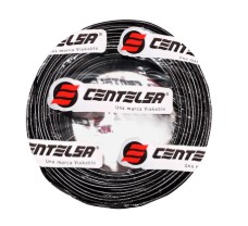 [00-22161] Cable Duplex #16 300V Negro Centelsa