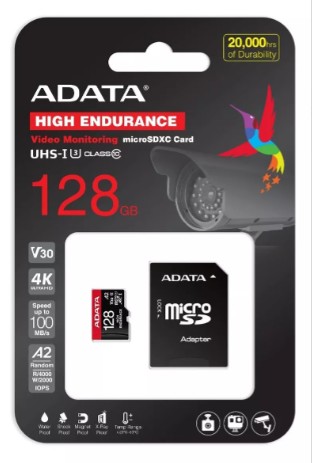 [4710273772158] Memoria Micro Sd Adata 128 Alta Resitencia High Enduramnce
