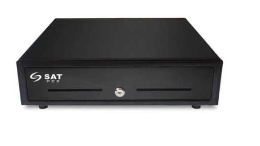 [7708901296500] Cajon Monedero Sat 119X Negro 5 Compartimientos