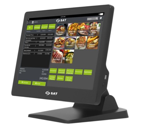[732535929364] Equipo Pos Aio Sat N140 Celeron J4125 Ram4 128Alma 15.6 Touch