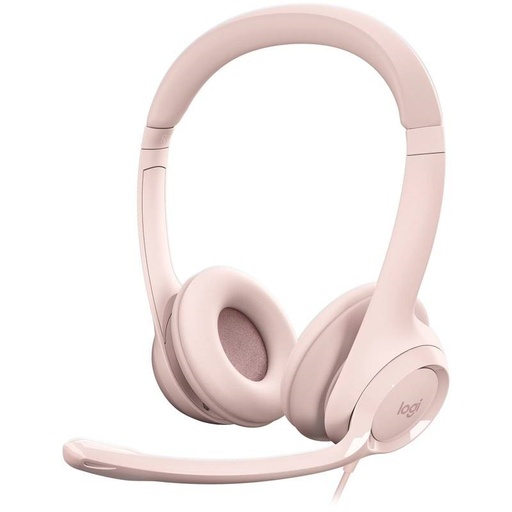 [097855181954] Diadema Logitech Usb H390 Rosada