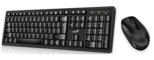 [4710268261087] Combo Teclado Y Mouse Inalambrico Genius Km-8206S