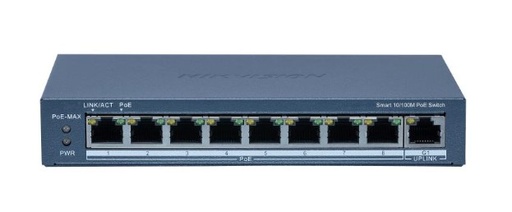 [301802705] Switch 8 Puertos Poe Hikvision Ds-3E1309P-Ei/M 10/100