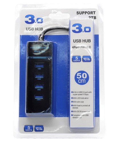 [6908620061125] Hub Usb 3.0 4 Puertos