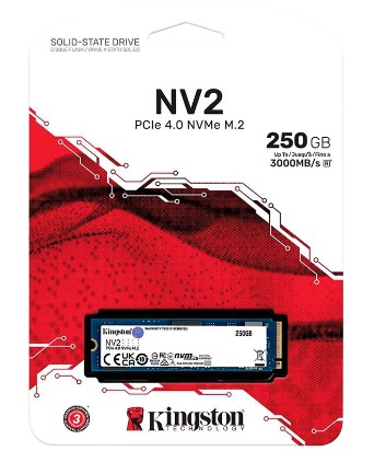 [740617329889] Disco Solido M.2 250Gb Kingston Nv2 Pcie