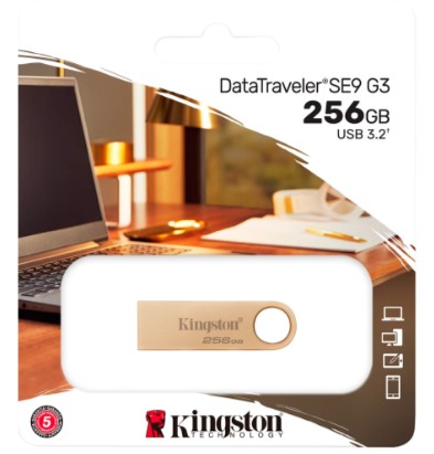 [740617341379] Memoria Usb 256Gb Kingston Datatraveler Se9 G3