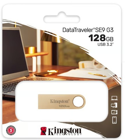 [740617341225] Memoria Usb 128Gb Kingston Datatraveler Se9 G3