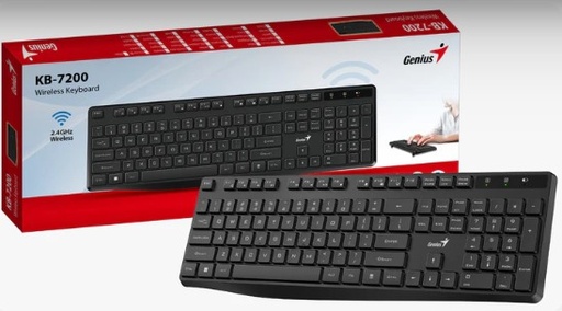 [4710268260608] Teclado Inalambrico Genius Kb-7200