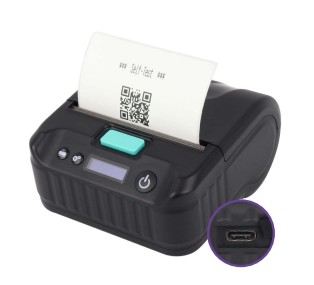 [40205] Impresora Movil Jaltech 3 En 1 80Mm Bt+Usb+Tipo C