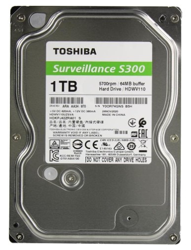 [HDWV110] Disco Duro Toshiba 1TB CCTV