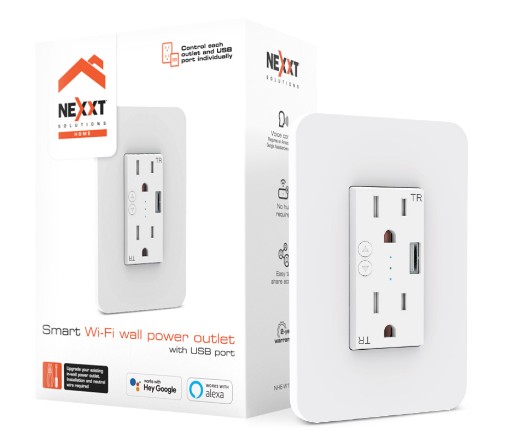 [798302057029] Enchufe Inteligente NEXXT Empotrado Nhe-w100 Wifi