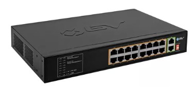 [LY-SW16GAPOE6] Switch 16 Puertos 10/100/1000 LYNX No Administable