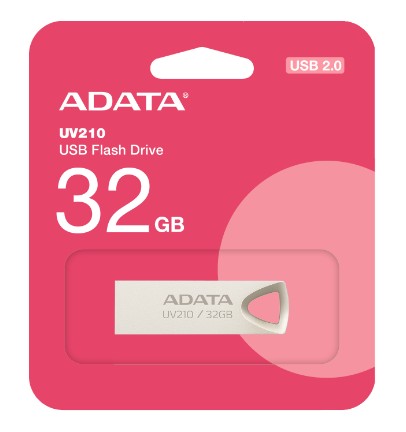 [4712366965843] Memoria Usb 32Gb Metalica Adata Uv210