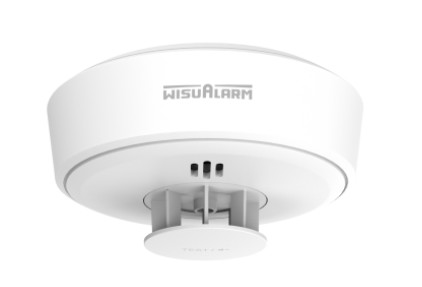 [DHI-HY-HT10A-R8] Alarma Termica Inalambrica Interconectada Con Bateria Sellada WisuAlarm