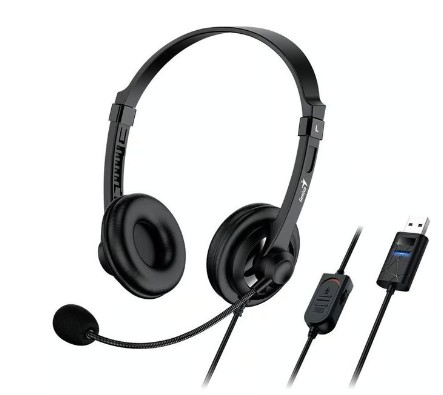 [4710268259541] DIADEMA USB HS-230U BLK