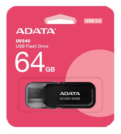 [4713218465405] Memoria Usb 64Gb Adata Uv240 Flash Drive 2.0