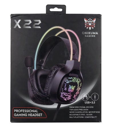 [11497] Diadema udifonos Gamer Rgb Tech