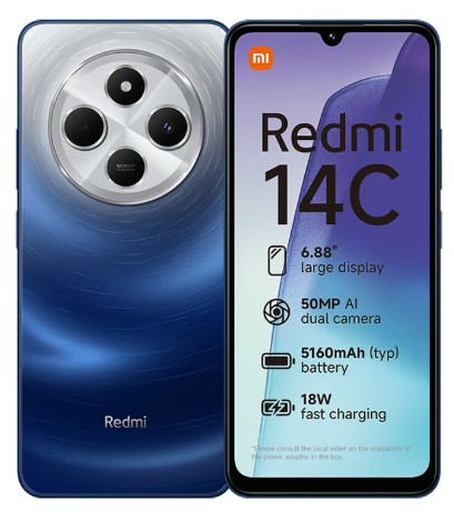 [6941812748978] Celular Redmin 14c  Ram16 Almacenamiento256 Azul Astral