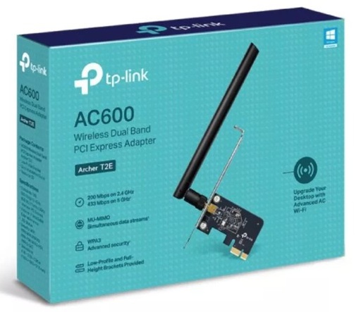 [840030702525] Tp Link Adaptador inalambrico Pci Express Archer T2e Band Dual