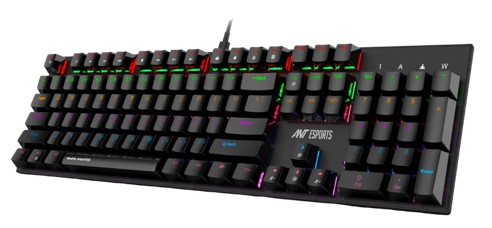 [MK3200-A] Teclado Gamer Switch Azul Cable Desmontable MK3200