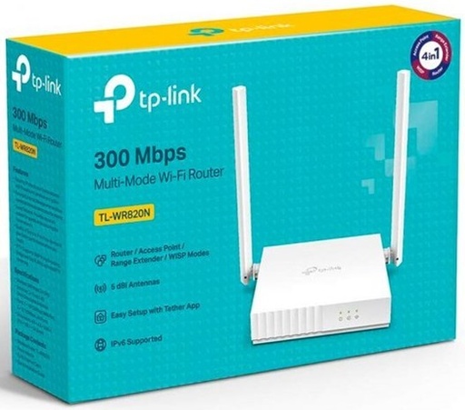 [6935364053086] Router Tp-Link 2 Antenas Tl-Wr820N