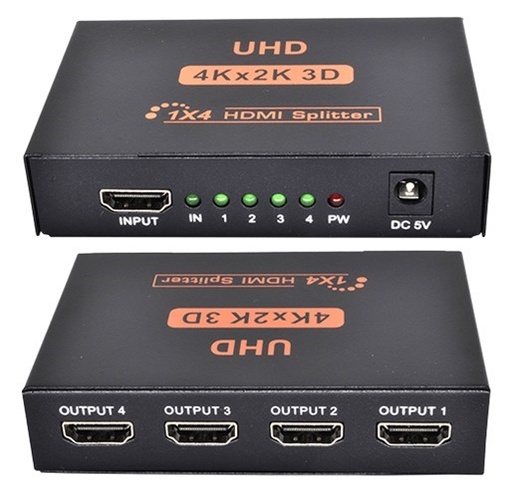 [11243] Splitter Hdmi X4 4K