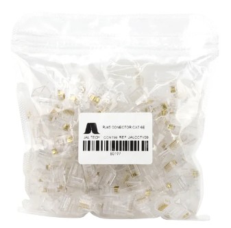 [80295] Conector Rj45 Ez Cat 6 Jaltech 10 Unidades