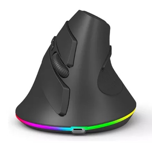[80376] Mouse Vertical Bt Rgb Recargable Jaltech