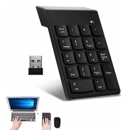[11237] Teclado Numerico Inalambrico Lh042 Jaltech