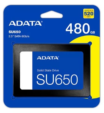 [4713218461179] Disco Solido Adata Sata 480Gb Su650