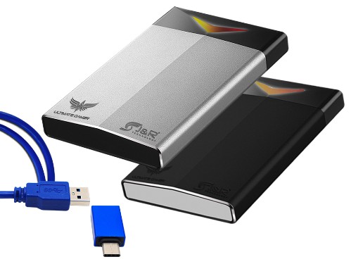 [JHDD-003] Caja Externa Usb Y Tipo C 3.0 Para Disco J&R
