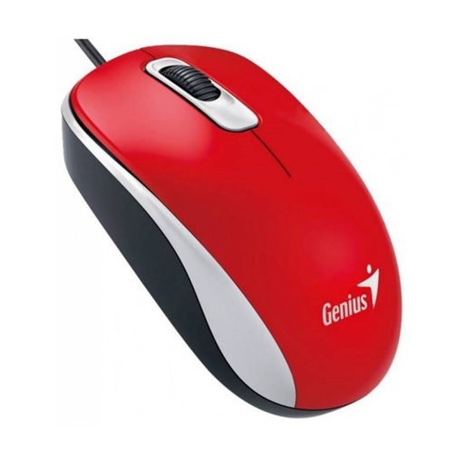 [4710268251002] Mouse Usb Genius Dx-120 Rojo