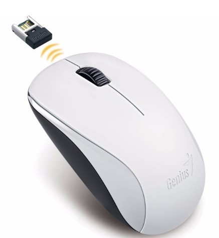 [4710268259787] Mouse Genius Nx-7000 Blanco Inalambrico