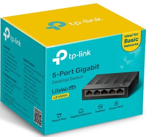 [845973085469] Switch 5 Puertos Gigabit Ls1005G Tp-Link