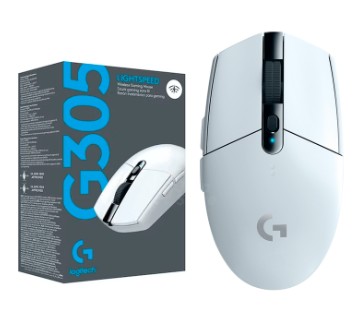 [097855137739] Mouse Logitech G305 Inalambrico Blanco Gaming