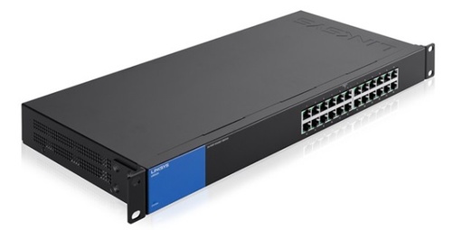 [722868998359] Switch 24 Puertos Linksys Gigabit Lgs124 Rack