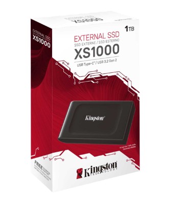 [740617338515] Disco Solido Externo 1Tb Kingston Tipo C Xs1000