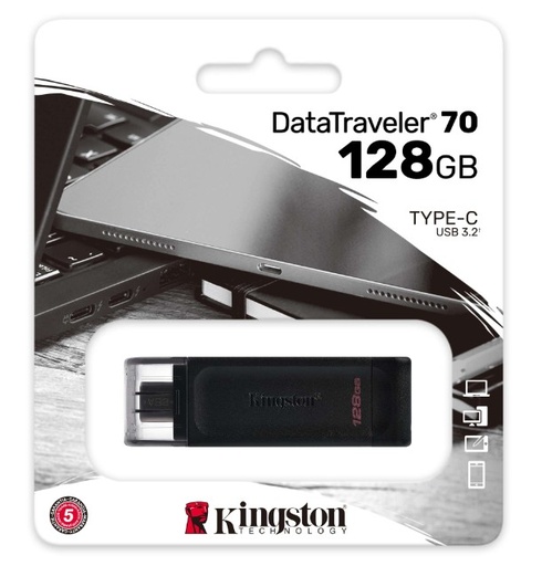 [740617305371] Memoria Usb Tipo C 128Gb Datatraveler Dt70