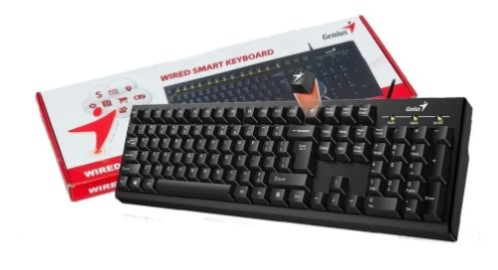 [4710268255574] Teclado Genius Smart Kb-100