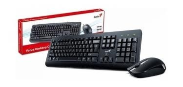 [4710268256175] Combo Teclado Y Mouse Genius Usb Km-160