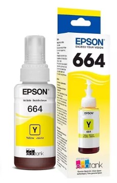 [10343885325] Tinta Epson Amarillo 664 Original