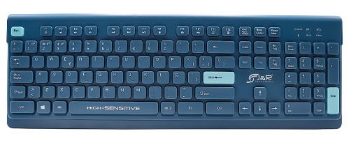 [TMJR-031] Teclado J&R Dual Inalamabrico Bluetooth