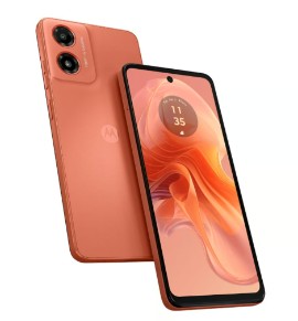 [840023266928] Celular Motorola G04S Ram4 Alma128 Naranja Amanecer