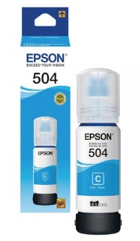 [010343938755] Tinta Epson 504 Cyan Original
