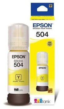 [010343938779] Tinta Epson 504 Amarilla Original