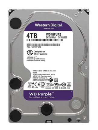 [WD43PURZ] Disco Duro 4tb Wester Digital Purple