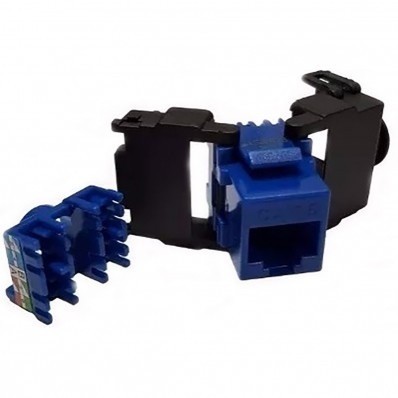[NJA6-0601] Jack Cat 6 Utp Azul