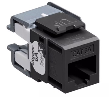 [NJN6A-3603.] Jack Cat 6A Utp Negro